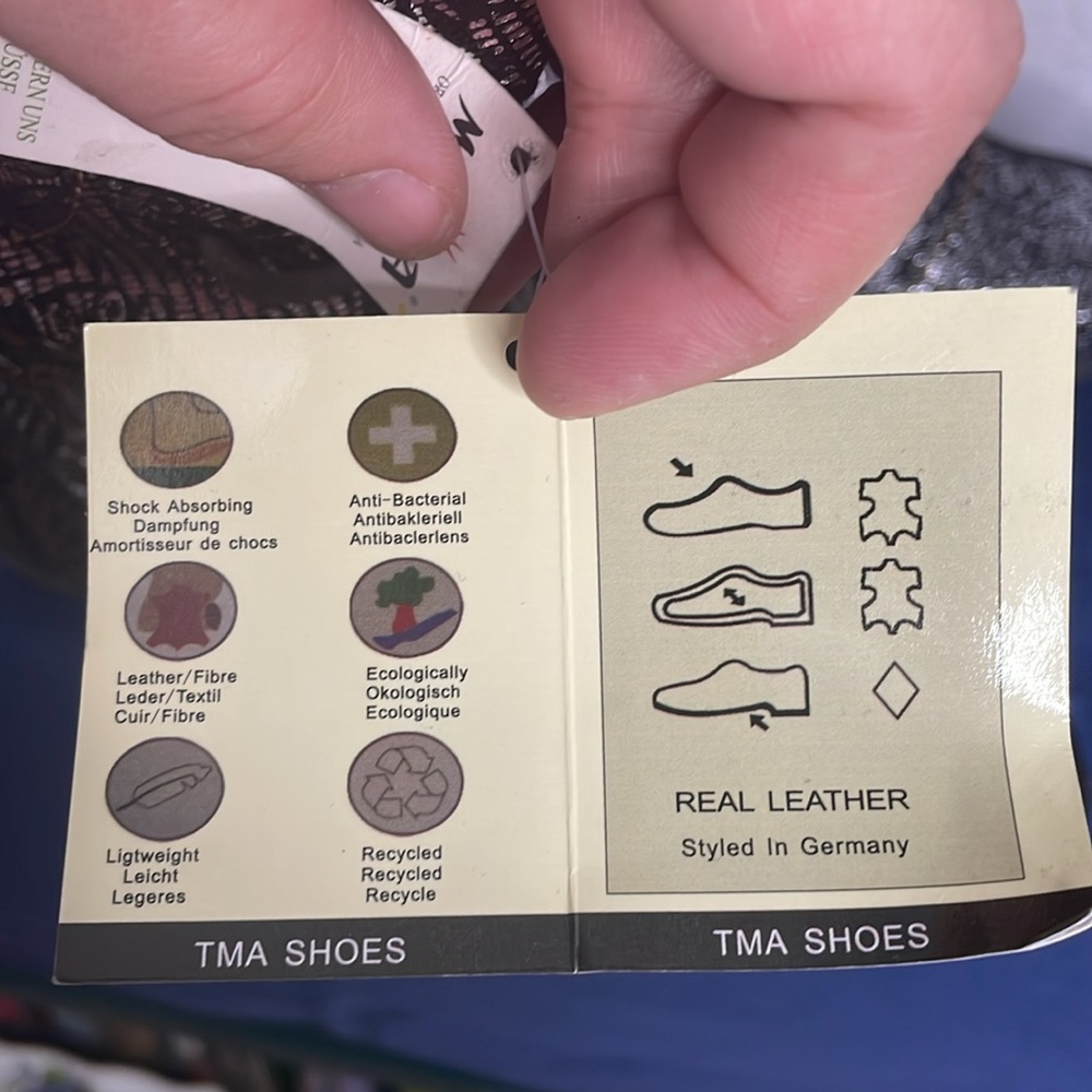 TMA MAIA company women’s leather metallic boots 7.5 NWT - Picture 15 of 15